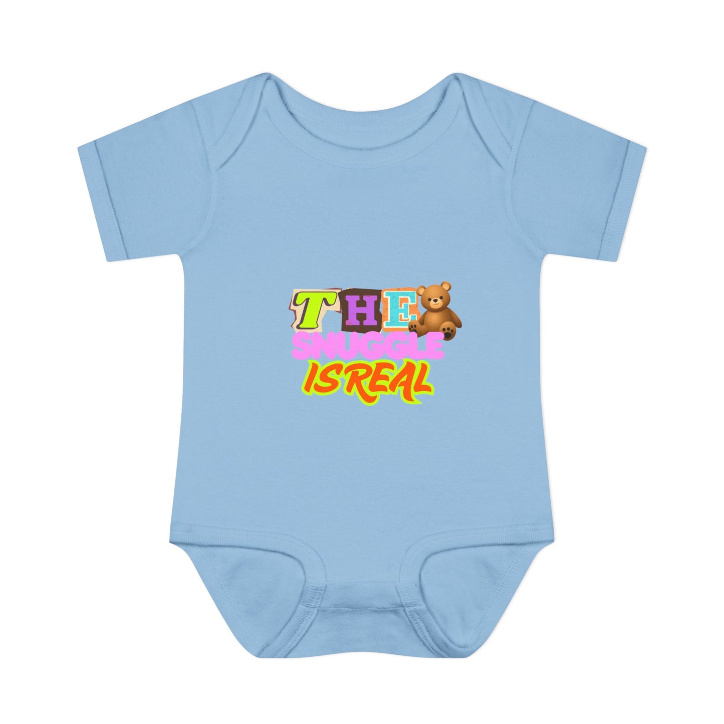Infant Baby Rib Bodysuit "The Snuggle Is Real"