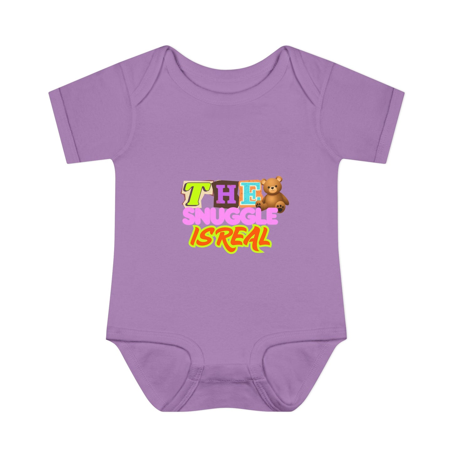 Infant Baby Rib Bodysuit "The Snuggle Is Real"