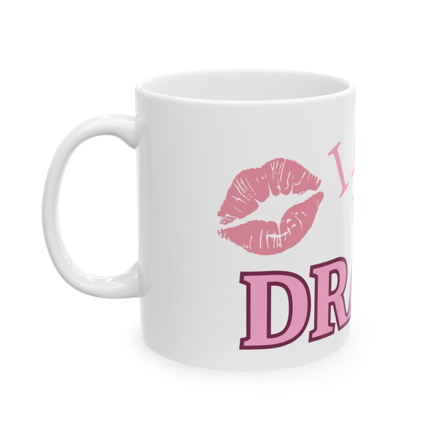 "I Am the Drama" Ceramic Mug, 11oz