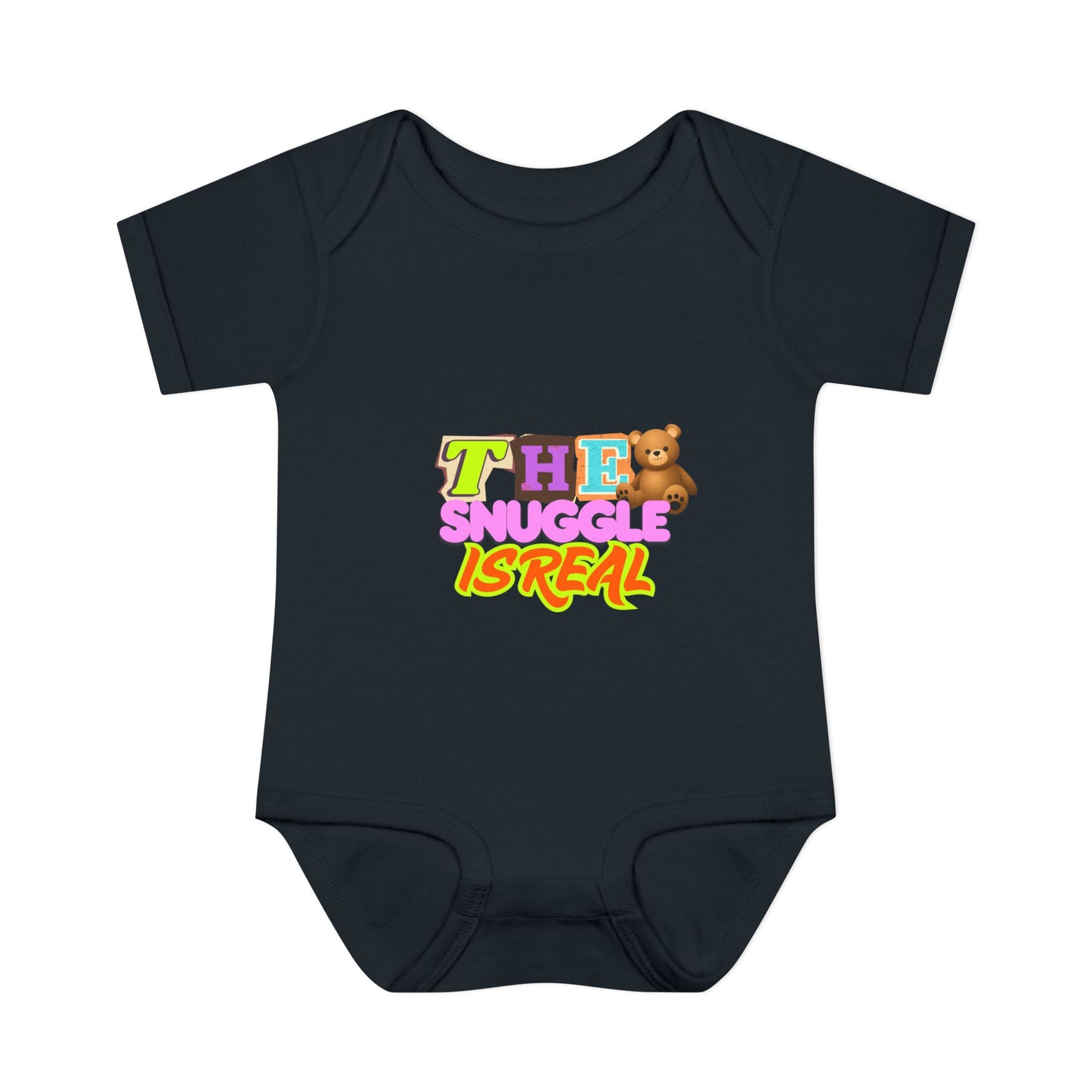 Infant Baby Rib Bodysuit "The Snuggle Is Real"