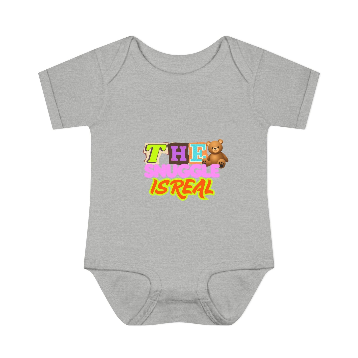 Infant Baby Rib Bodysuit "The Snuggle Is Real"