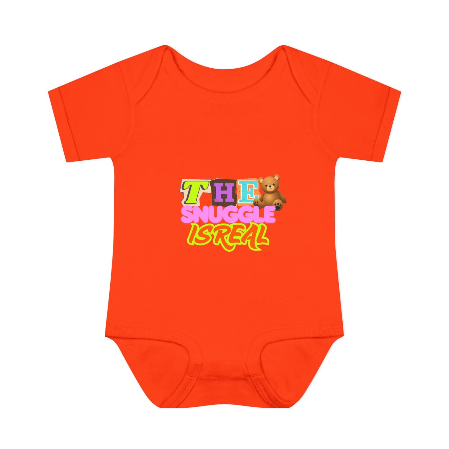 Infant Baby Rib Bodysuit "The Snuggle Is Real"