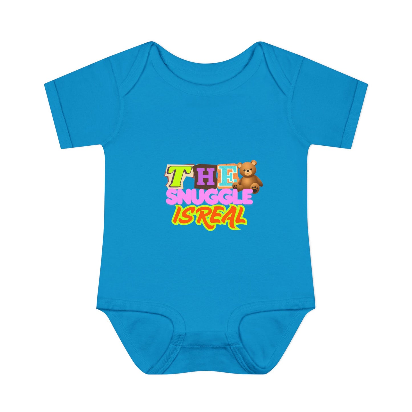 Infant Baby Rib Bodysuit "The Snuggle Is Real"