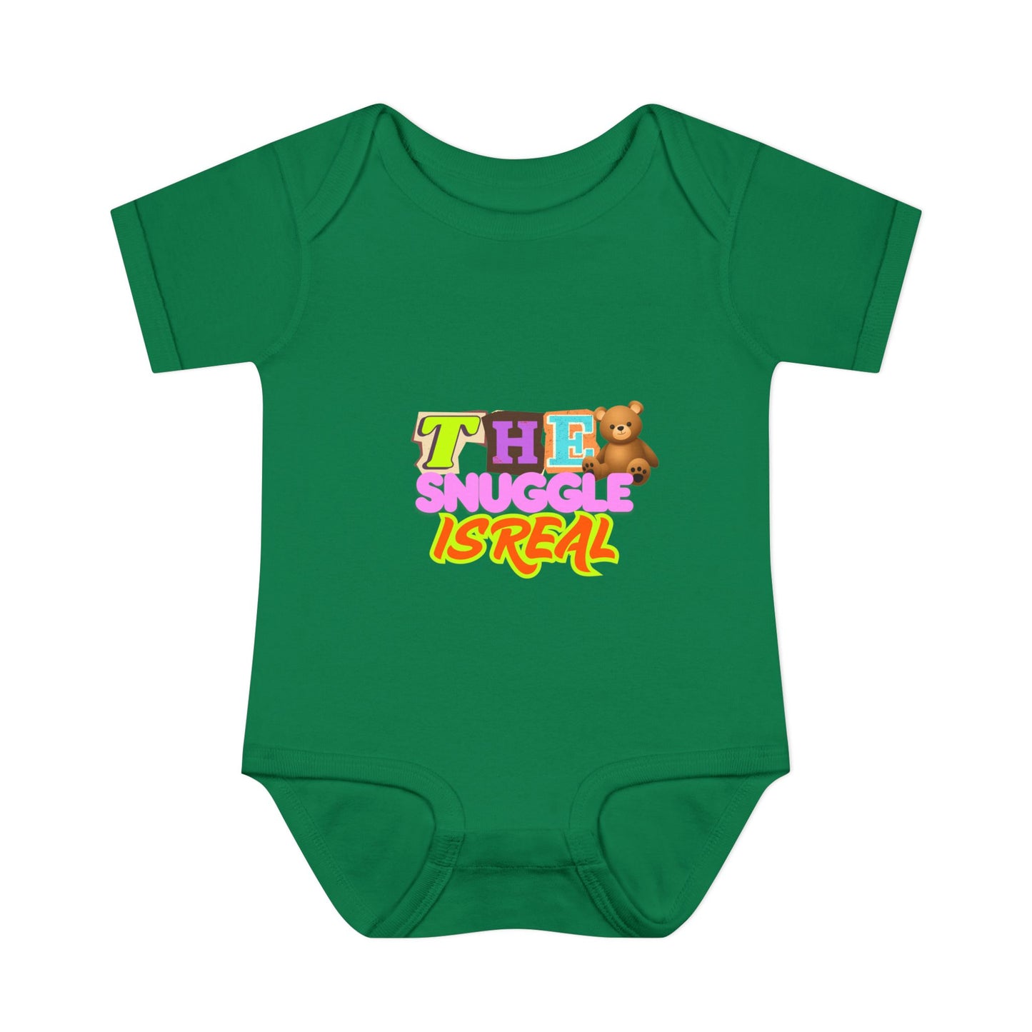 Infant Baby Rib Bodysuit "The Snuggle Is Real"