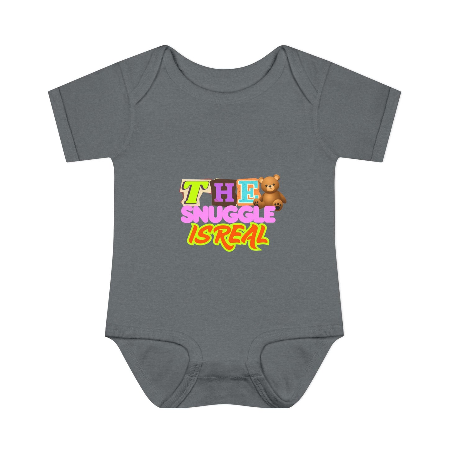 Infant Baby Rib Bodysuit "The Snuggle Is Real"